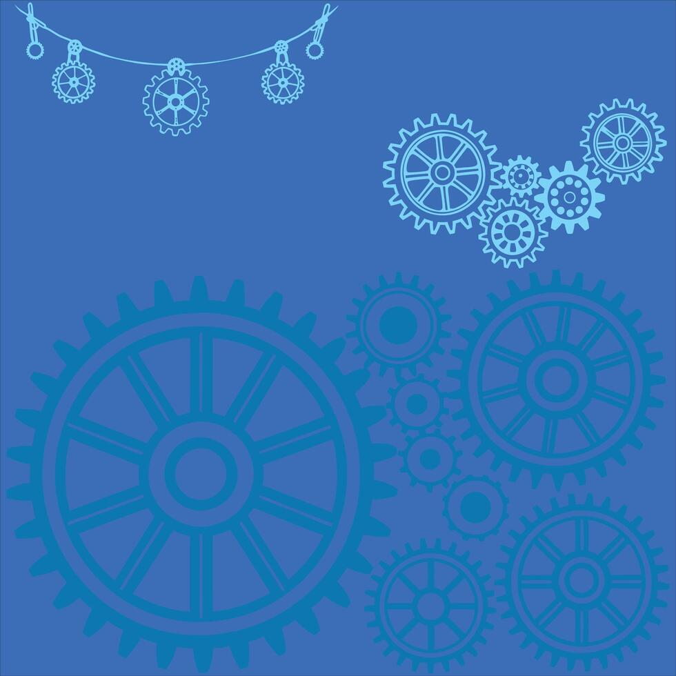 modern technology industrial abstract background design illustration. vector