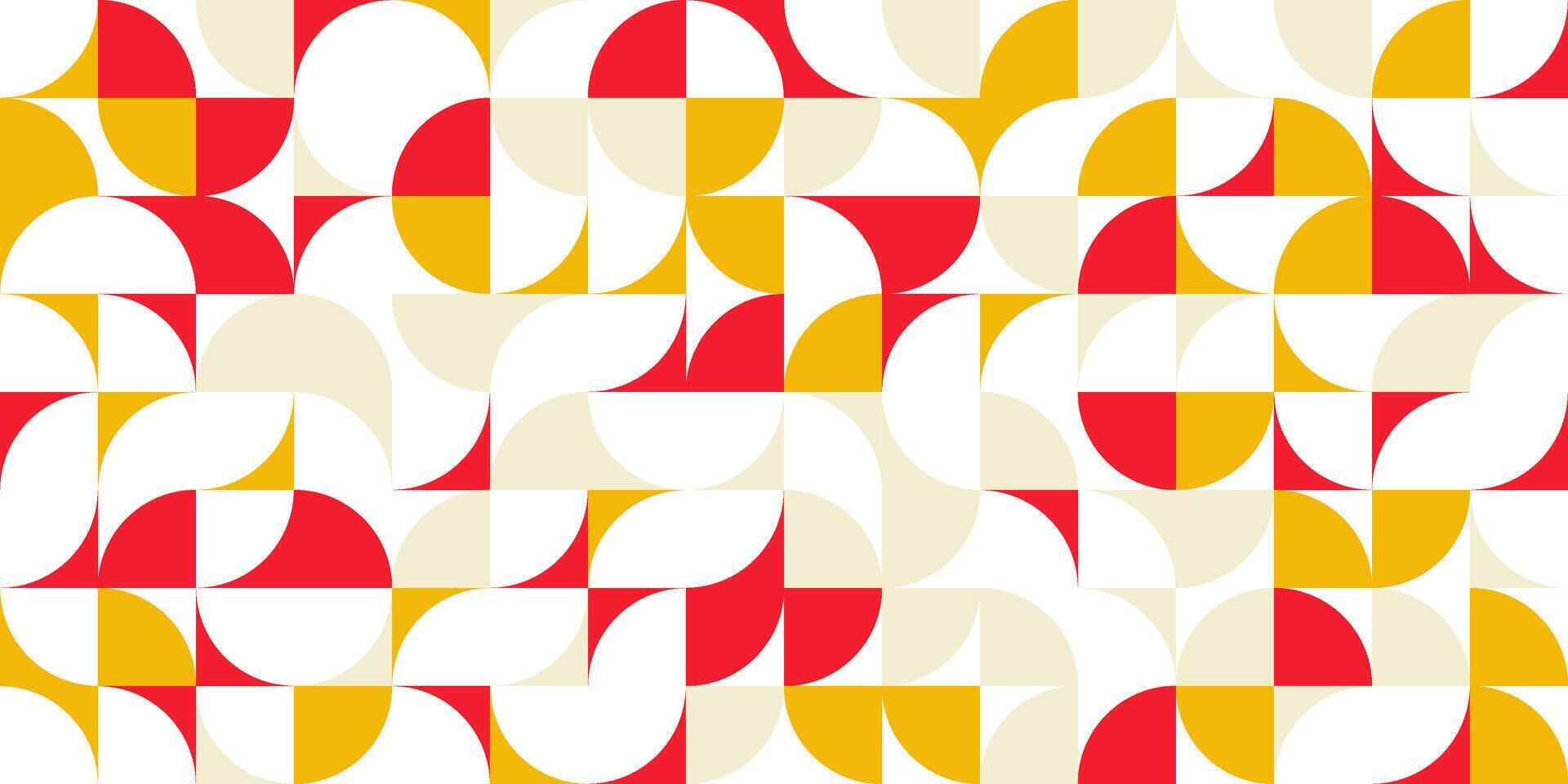 unique background illustration with Bauhaus design styles. creative geometric pattern design background illustration vector
