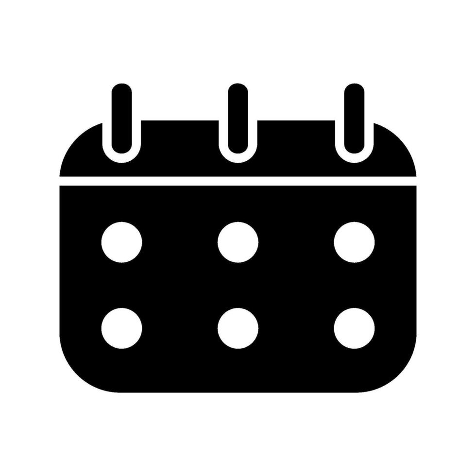 Calendar flat icon. Deadline, calendar notification, reminder organizer. vector