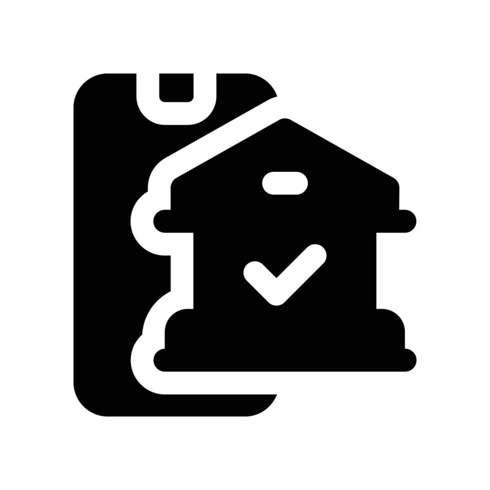 digital banking solidicon vector