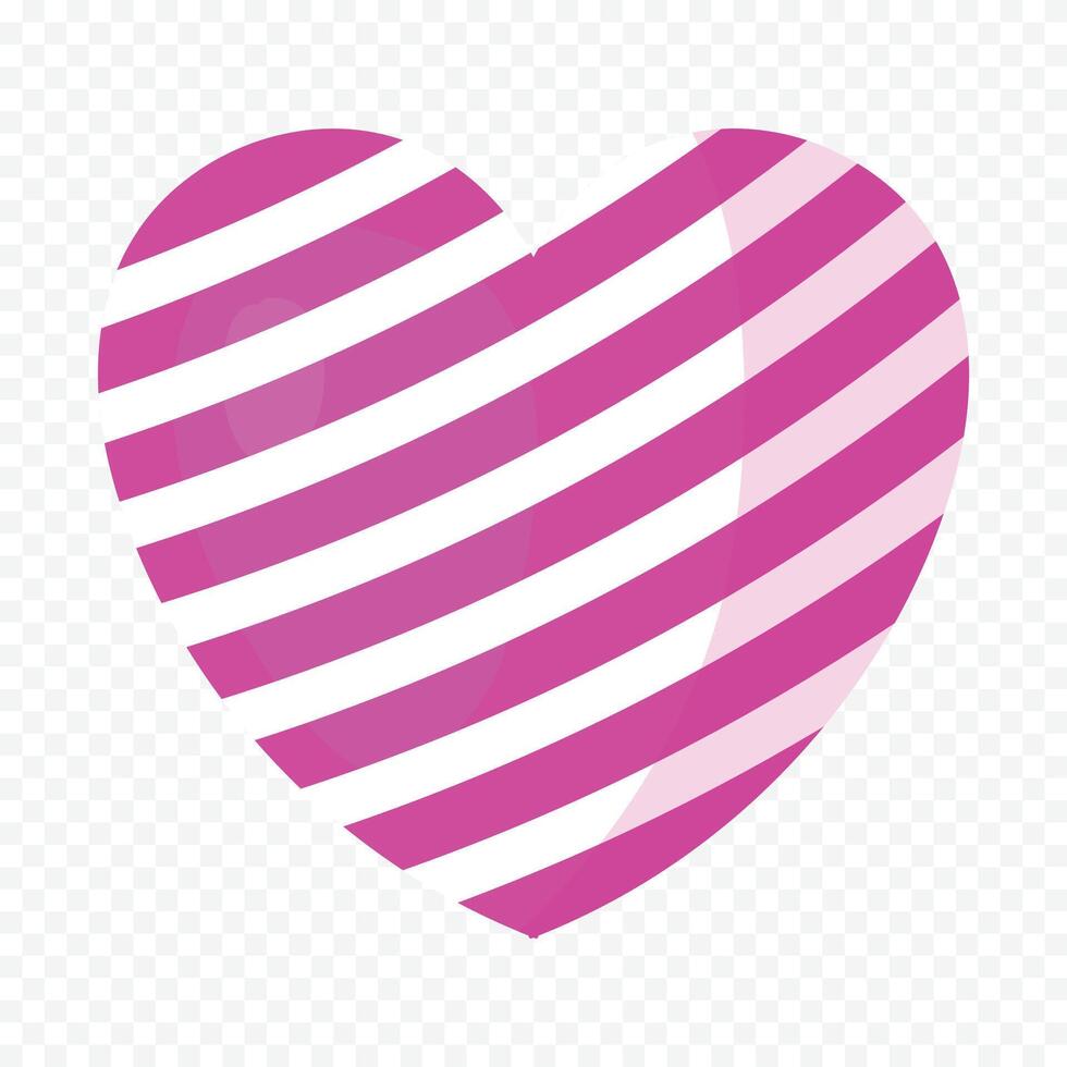 2858 Doodle hand drawn heart drawing on white background vector