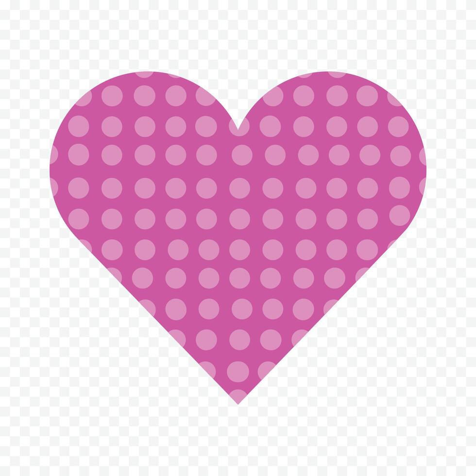 A collection of various heart shapes vector