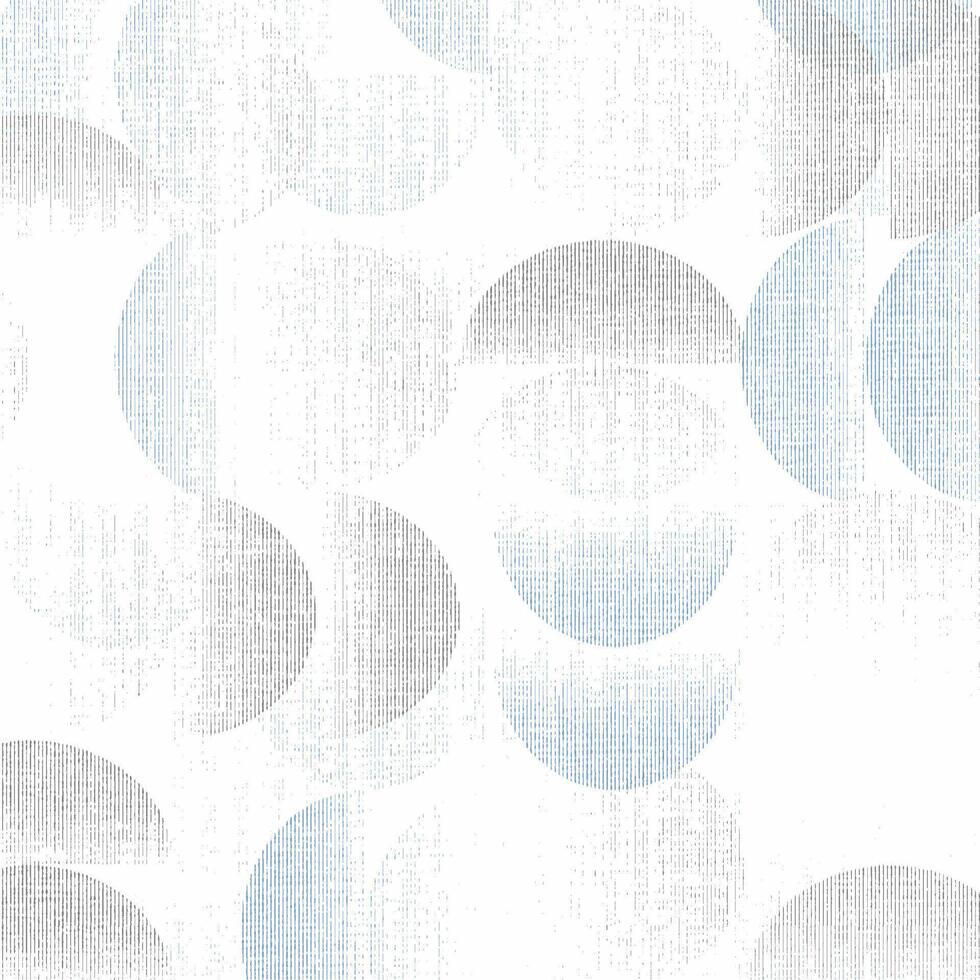A white and blue wallpaper with circles vector