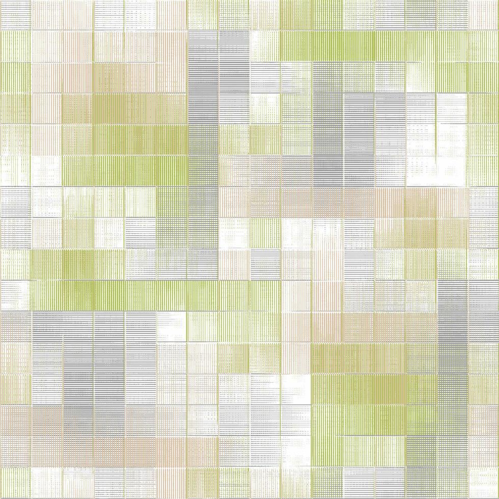 A green and white wallpaper with squares vector