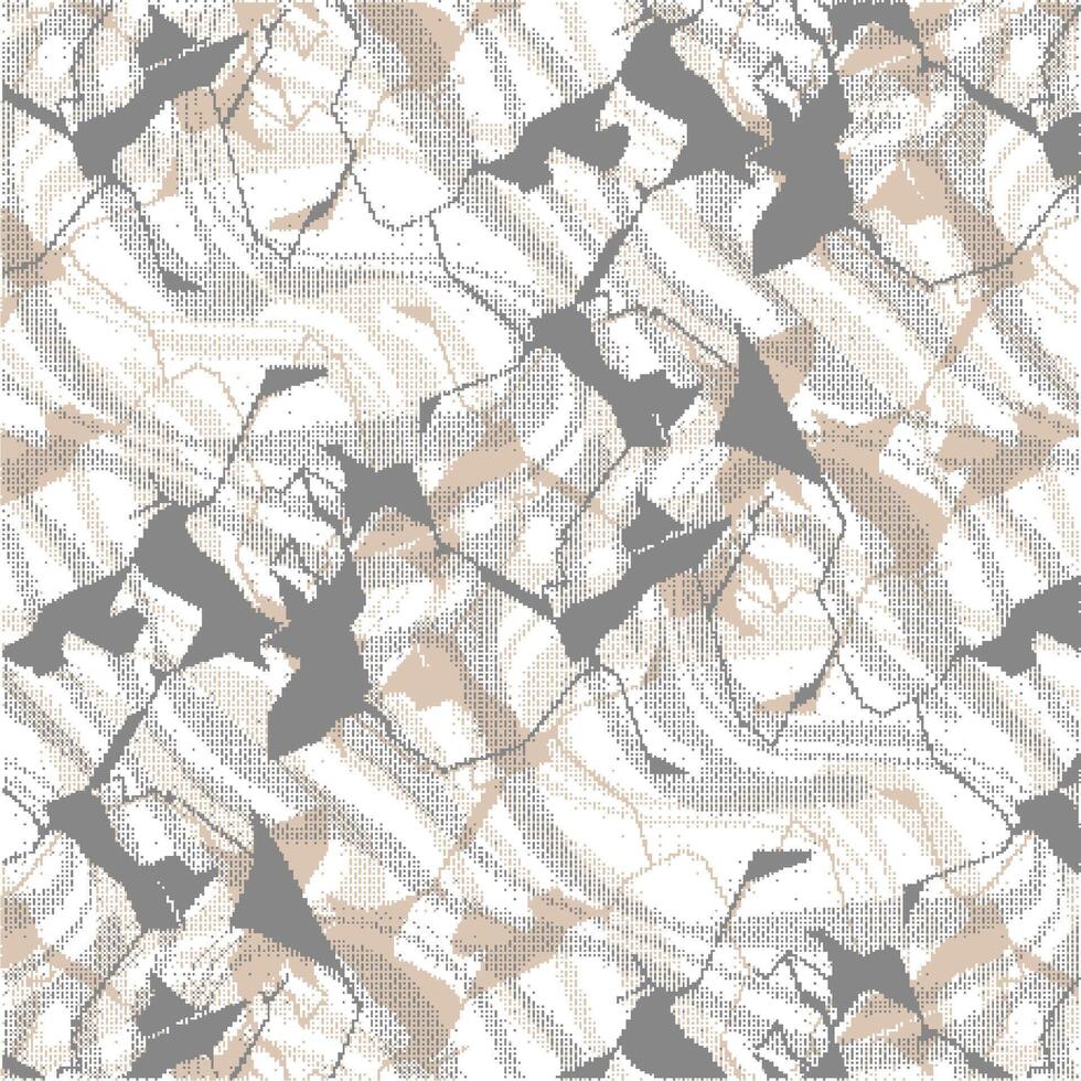 A pattern with a gray background and white and beige vector