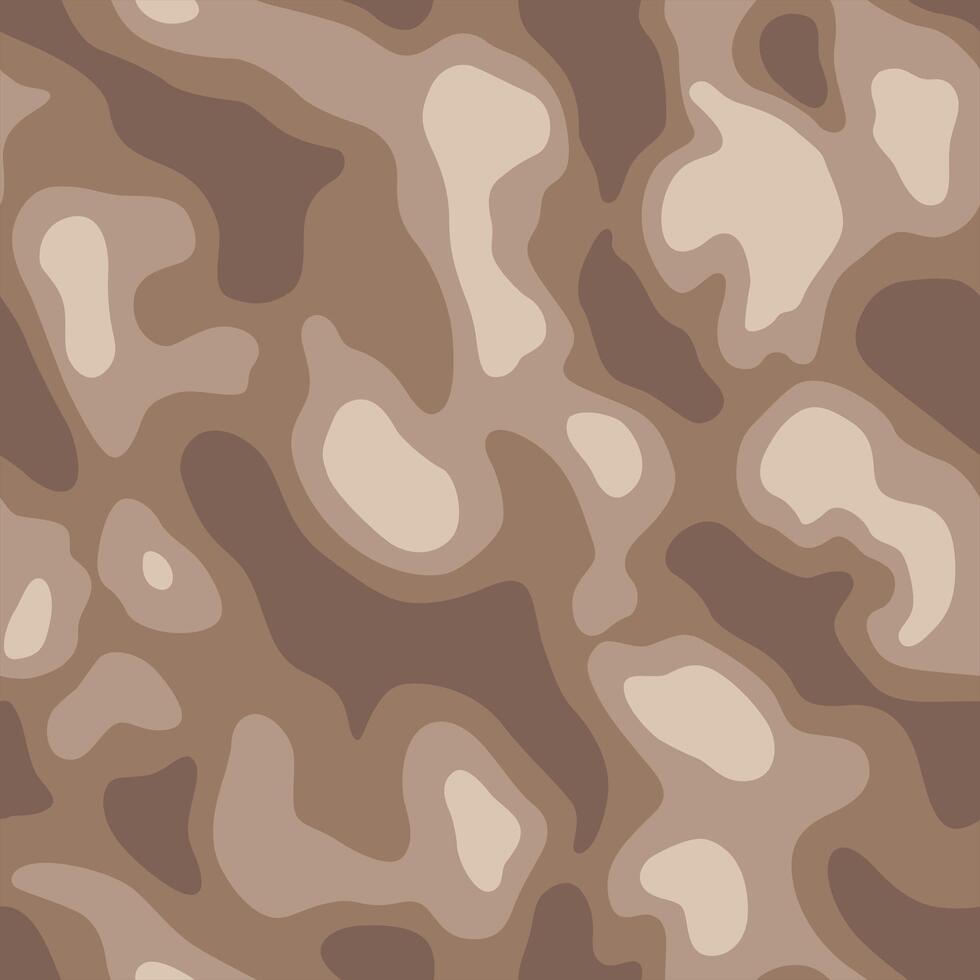 A brown and white camouflage pattern vector