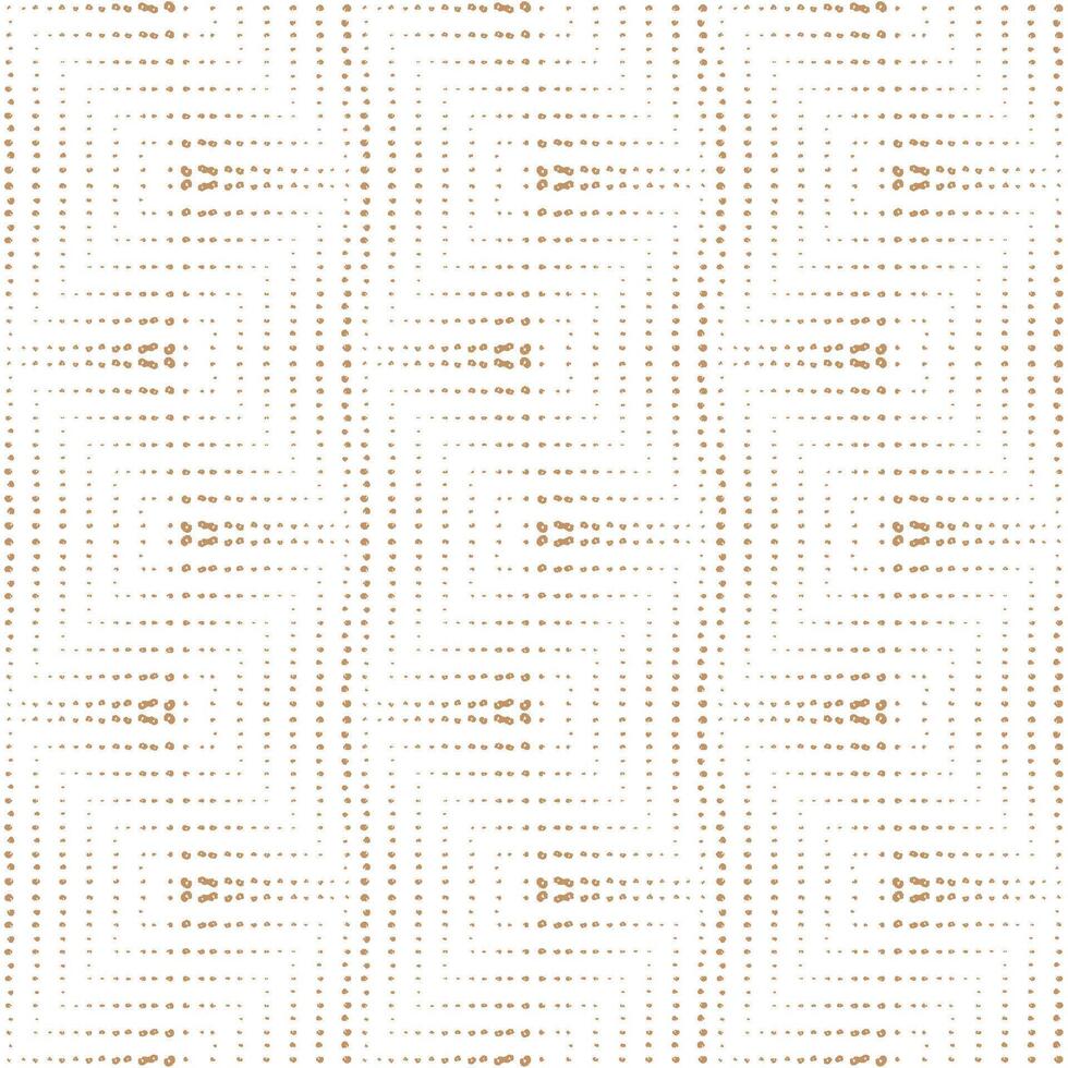 A white and brown pattern with dots vector