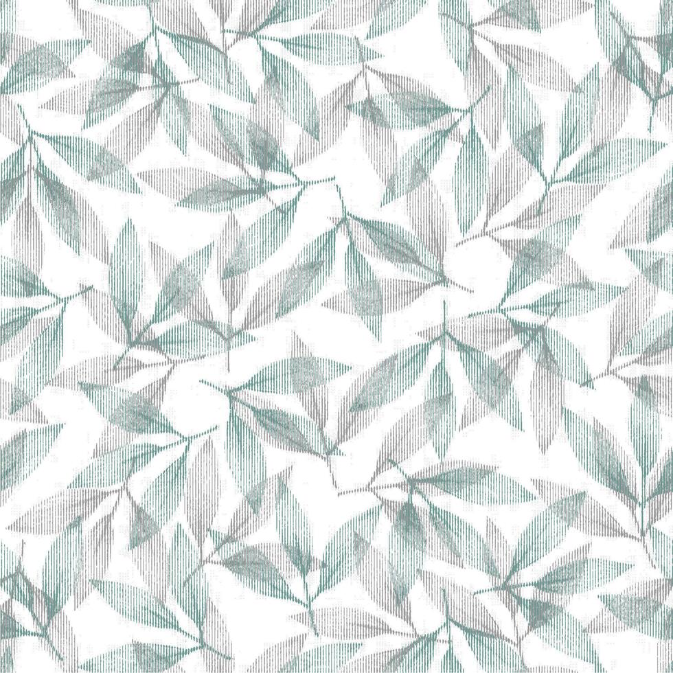 A pattern with leaves on it vector