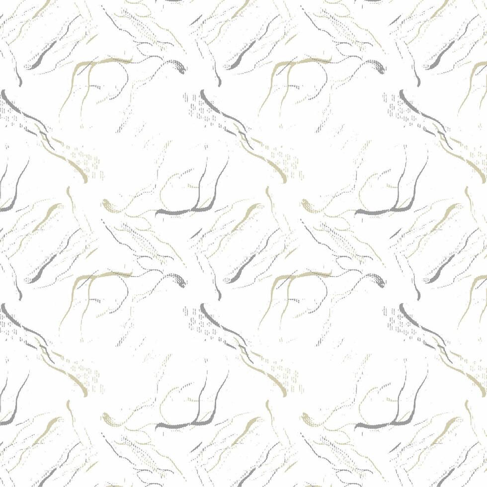A white and gold wallpaper with a pattern vector