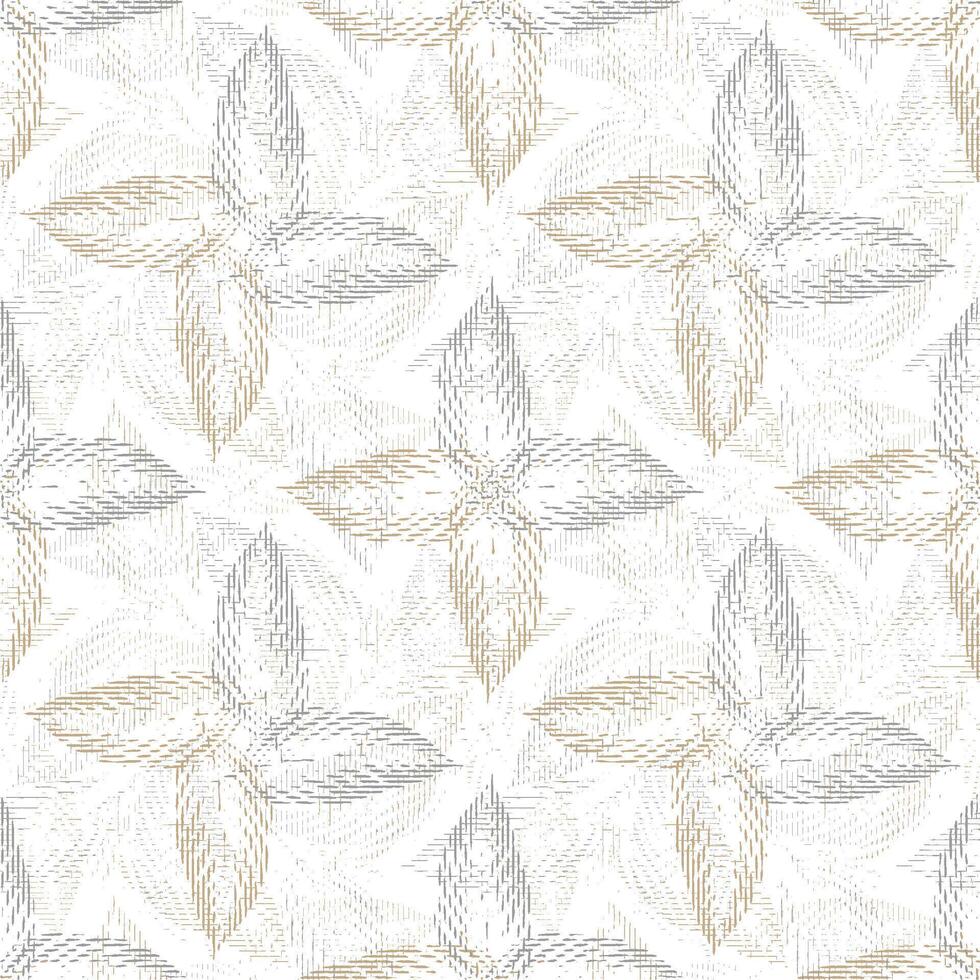 Seamless pattern with leaves vector