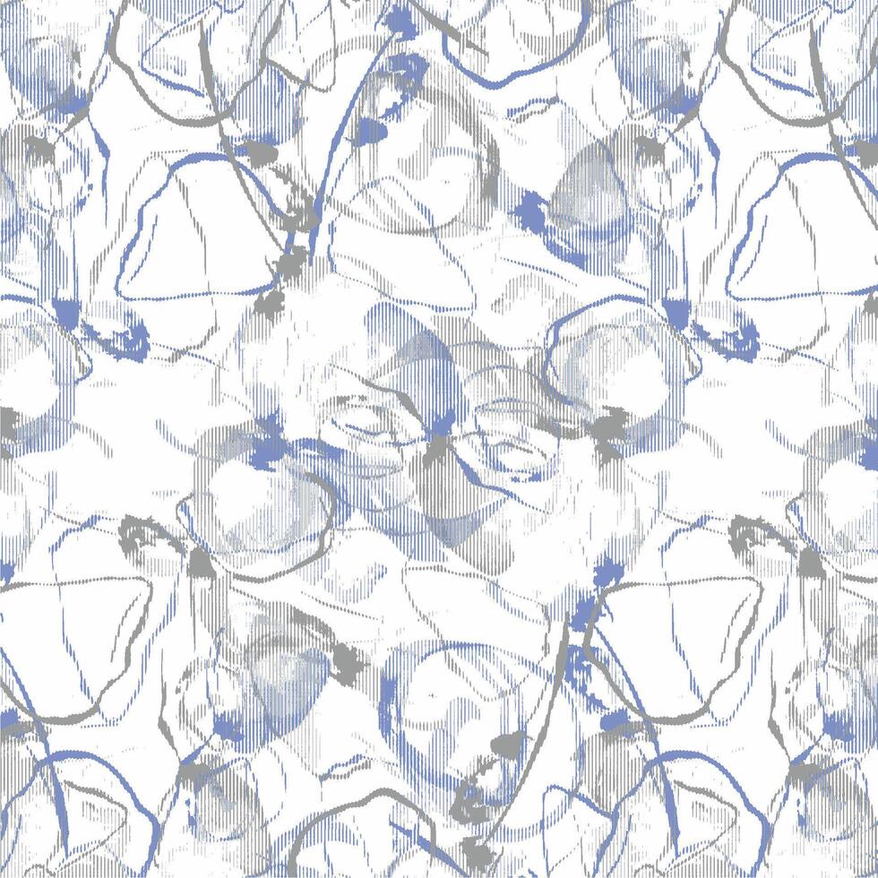 Blue and white abstract wallpaper with a blue and white design vector