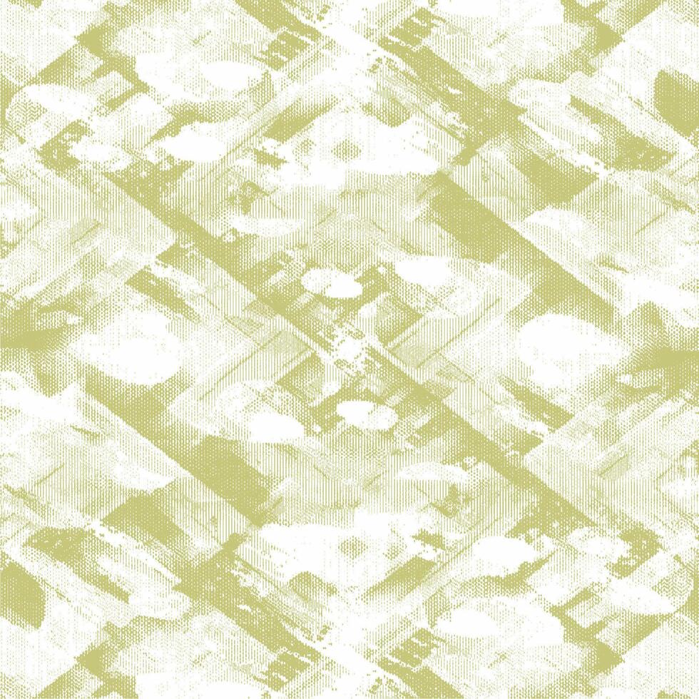 A green and white abstract wallpaper pattern vector
