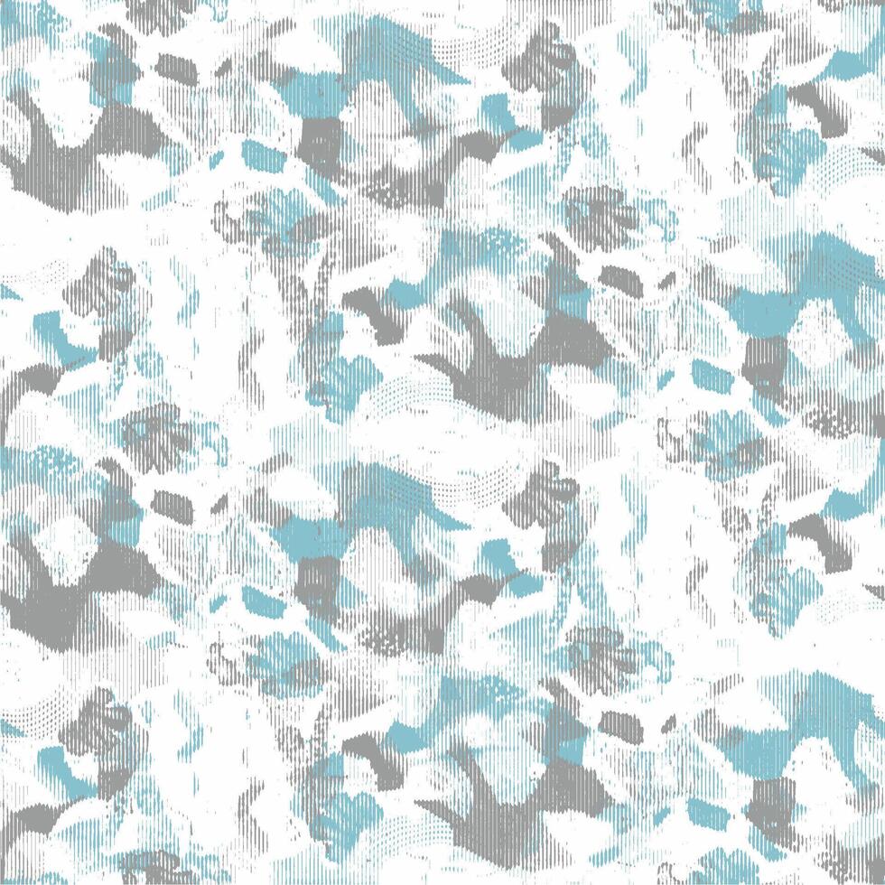 A blue and white abstract wallpaper pattern vector