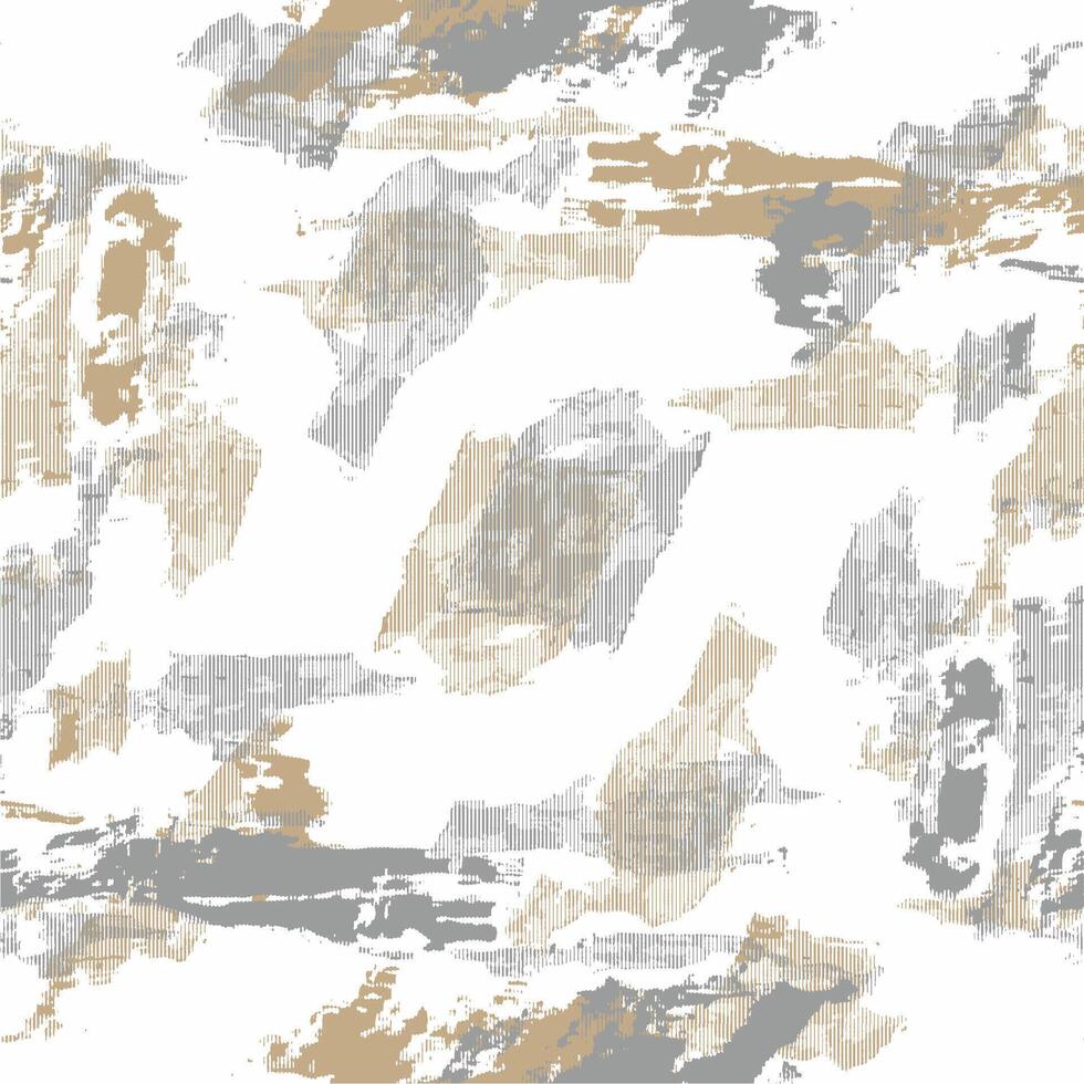 Abstract grunge pattern in beige and gray vector