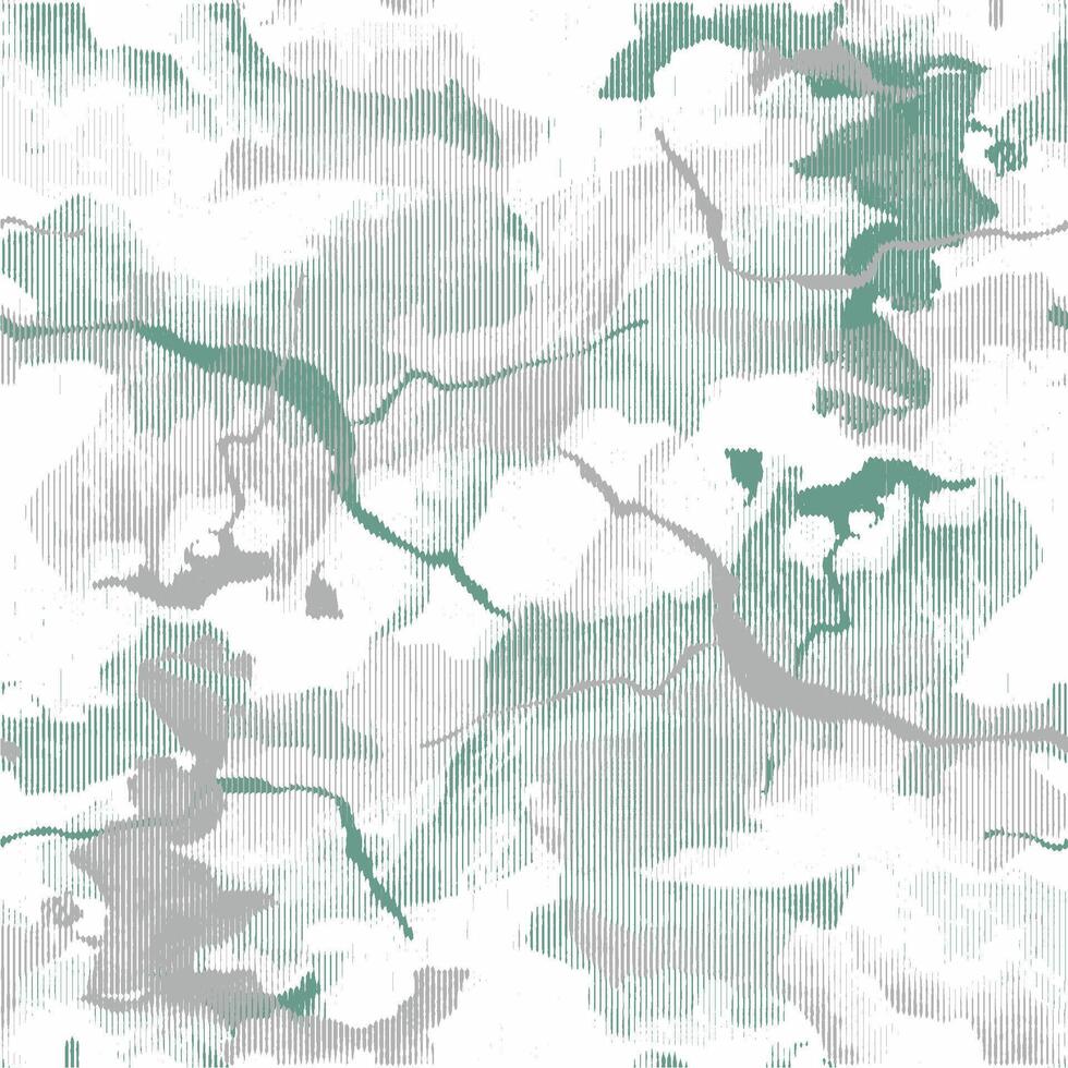 A green and white camouflage pattern vector