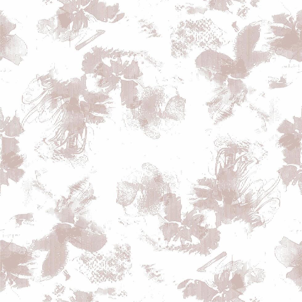 A white and pink floral wallpaper with a white background vector