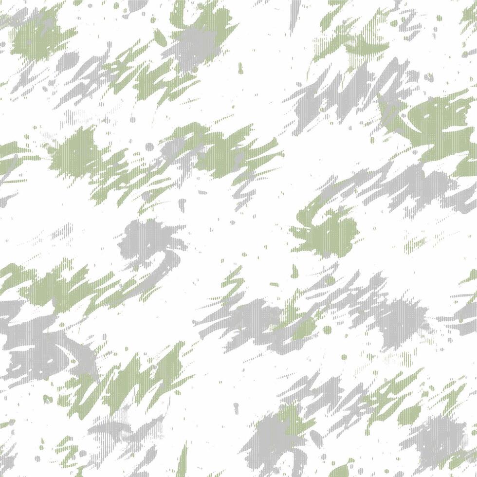 A green and white camouflage pattern vector