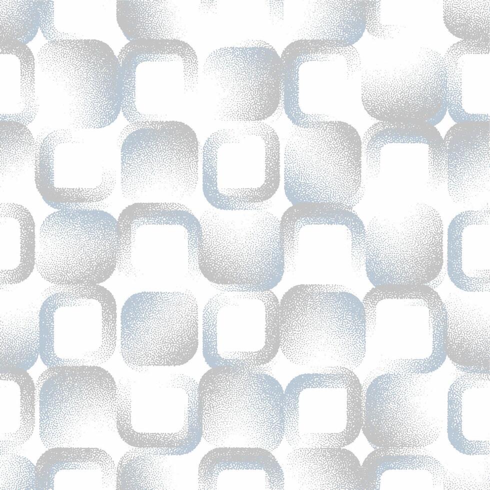 A white and blue pattern with squares vector