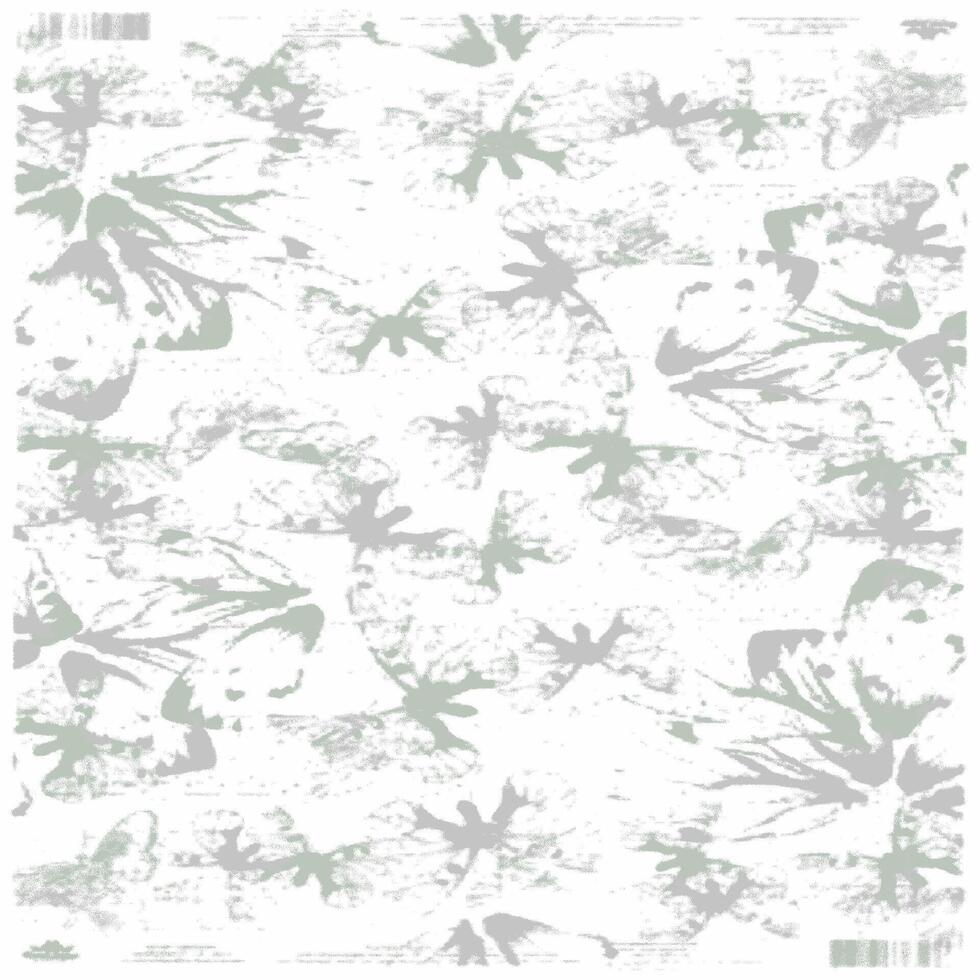 A white and gray pattern with leaves vector