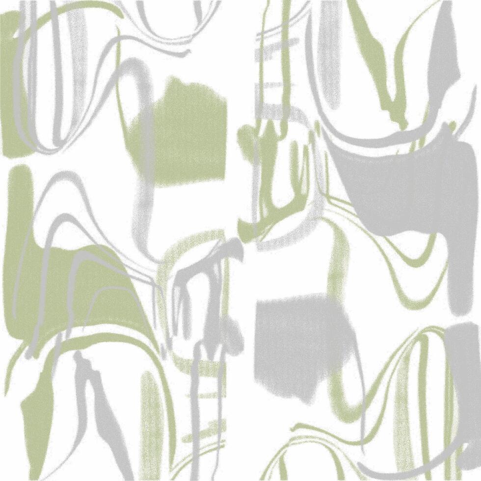 A green and white abstract wallpaper with abstract shapes vector