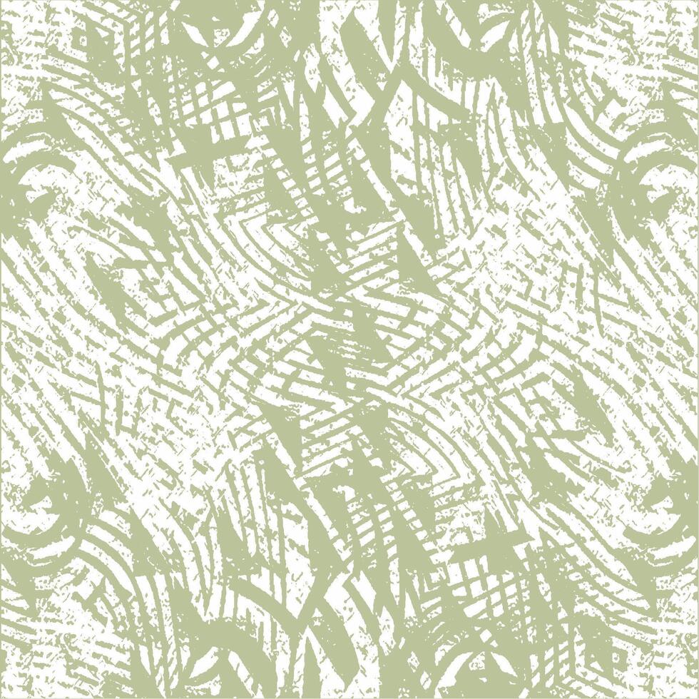 A green and white abstract wallpaper pattern vector