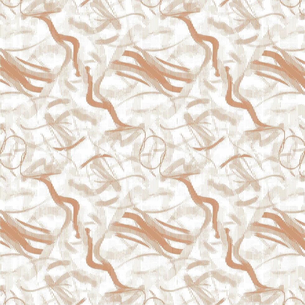 A pattern with brown and white lines vector