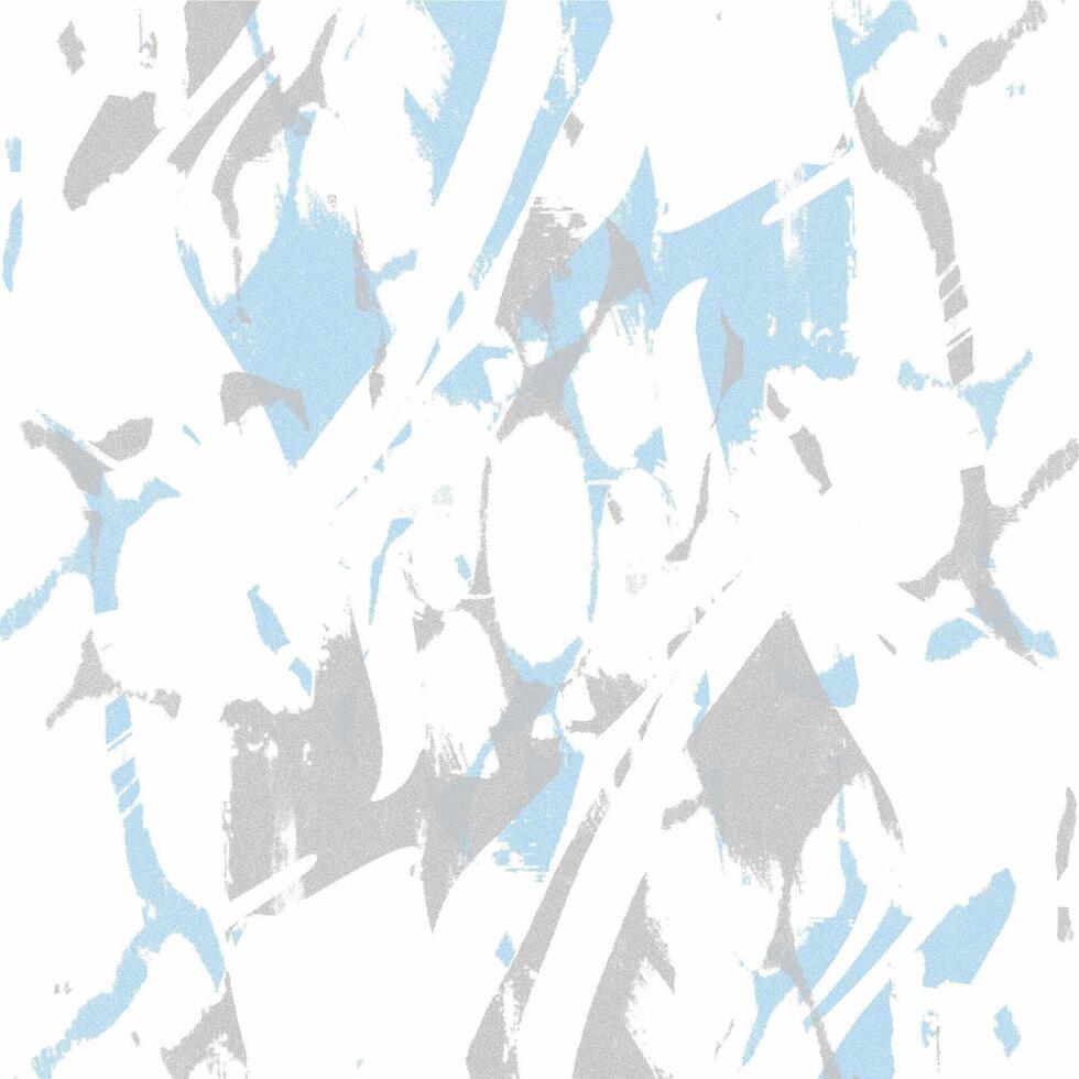 Abstract blue and white abstract painting vector