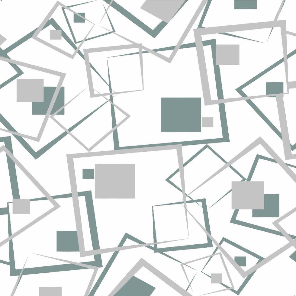 Abstract geometric pattern with squares and rectangles vector