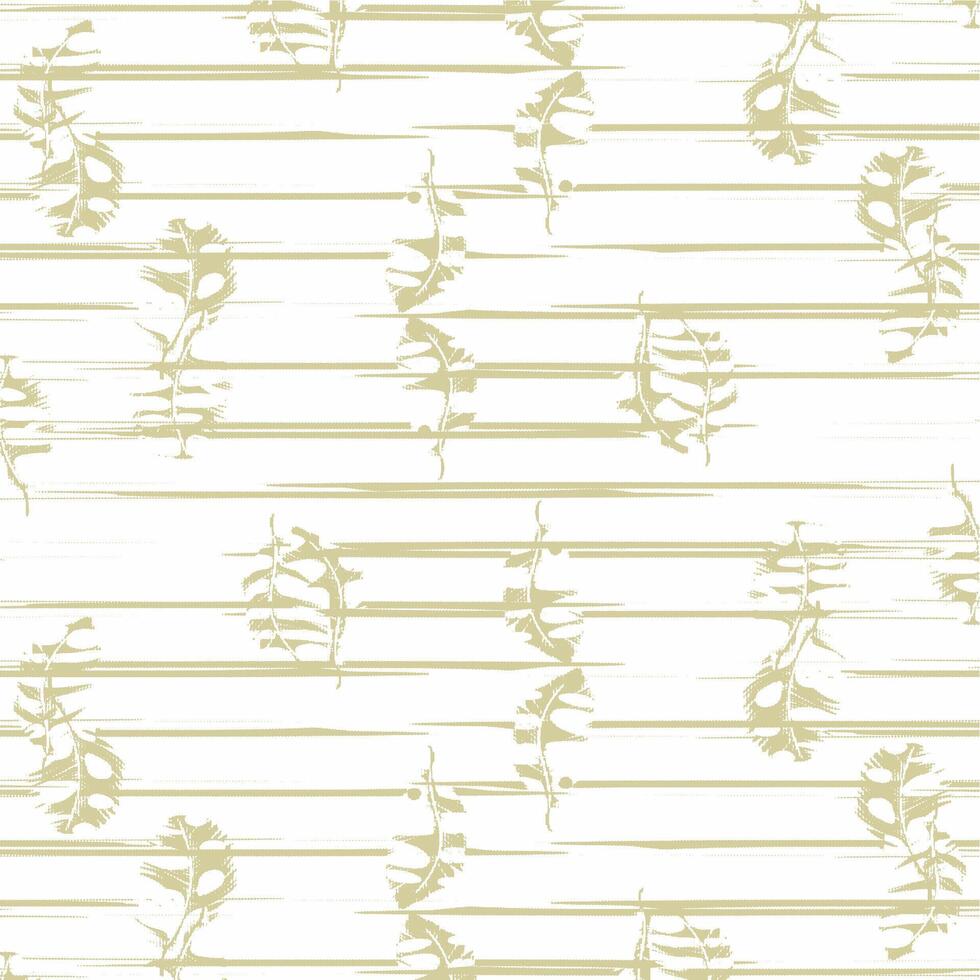 A white and gold striped wallpaper pattern vector
