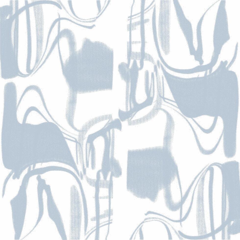 A blue and white abstract pattern with a large abstract design vector