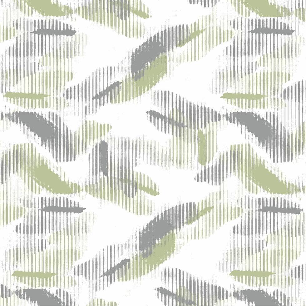 A green and gray abstract pattern on a white background vector