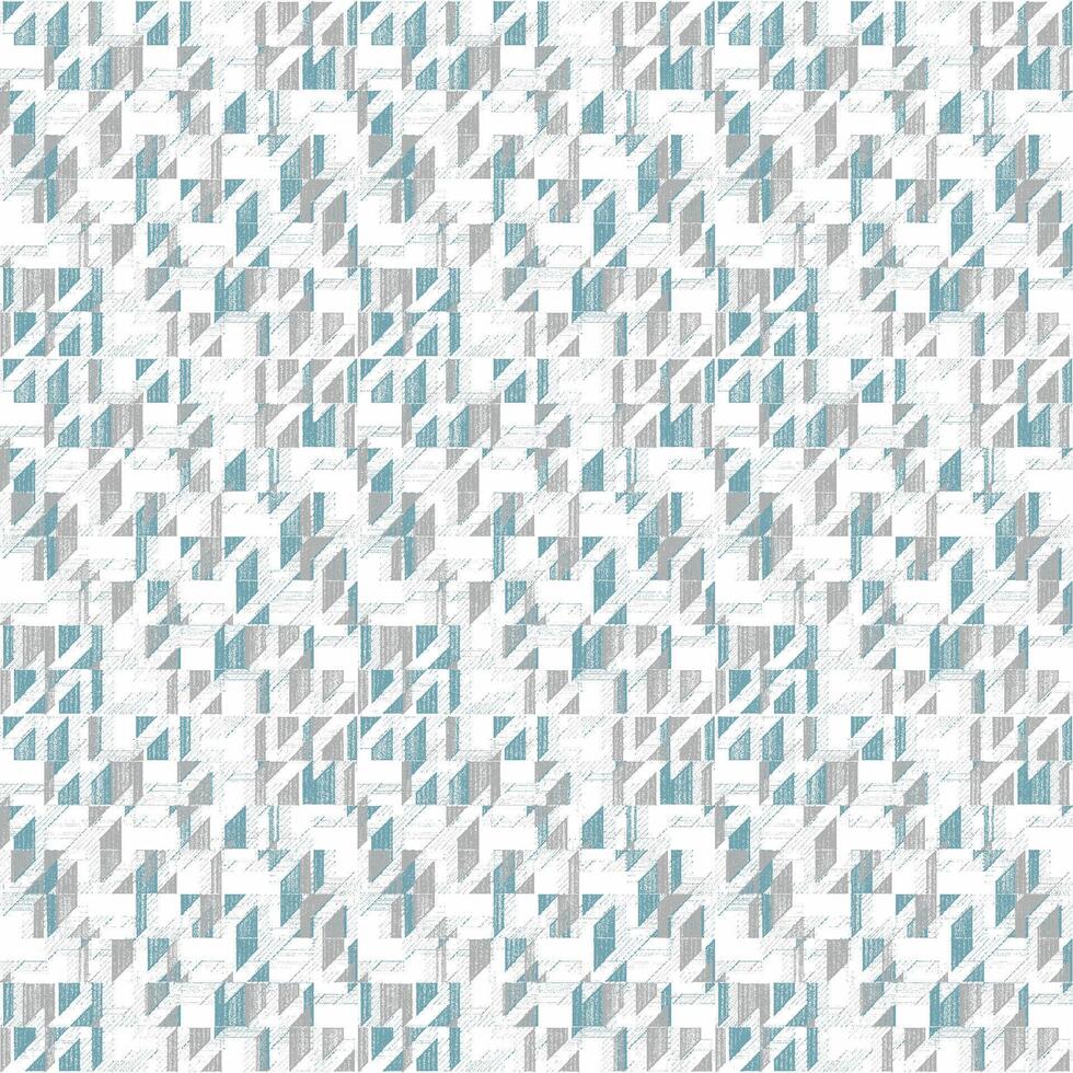 A blue and white geometric pattern vector