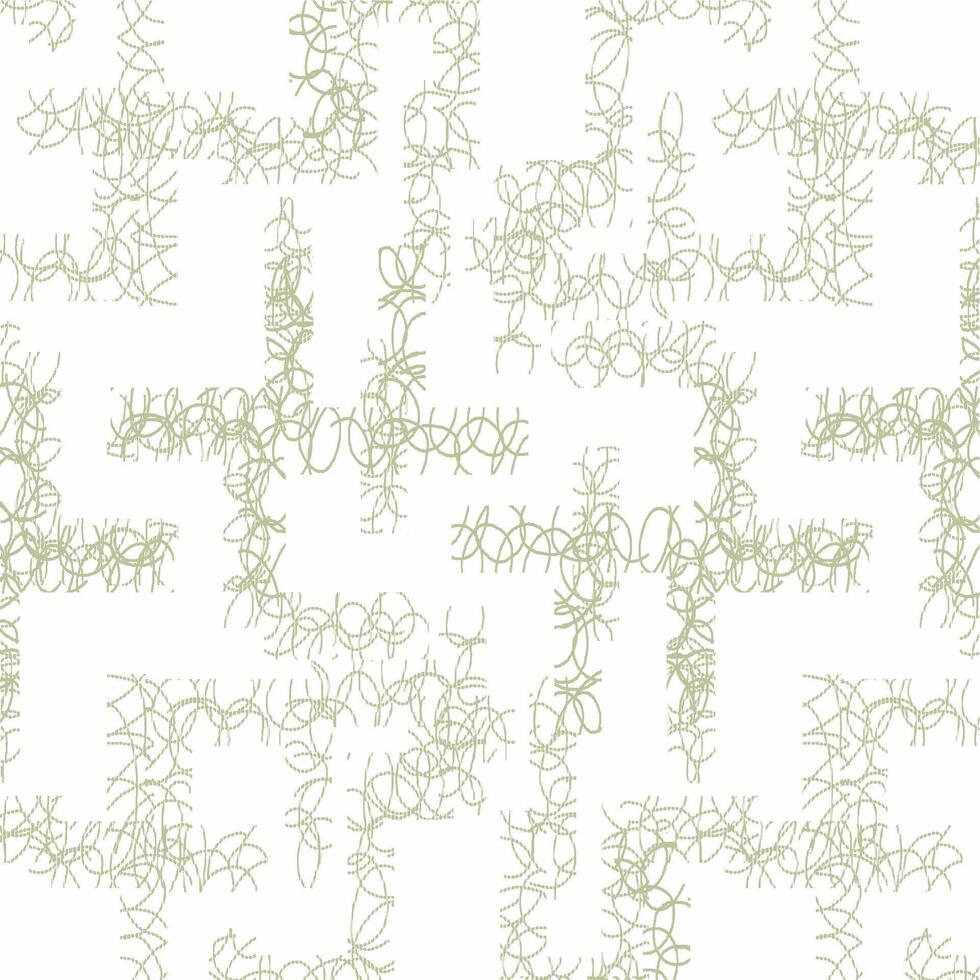 A green and white pattern with a bunch of vines vector