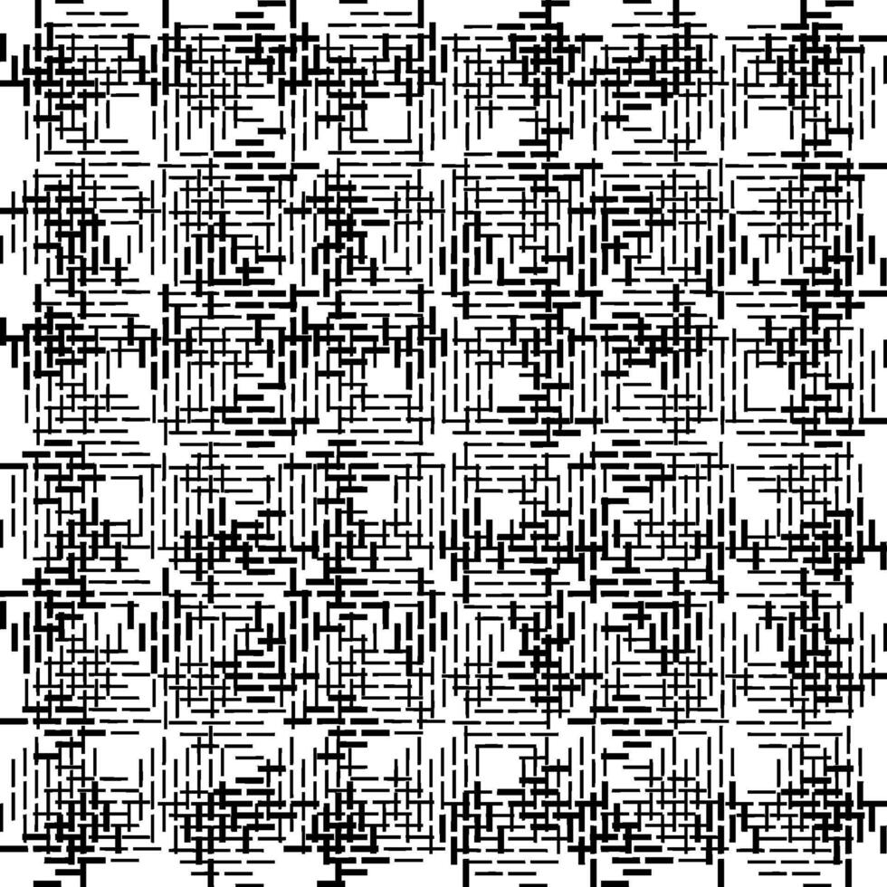 A black and white square pattern vector