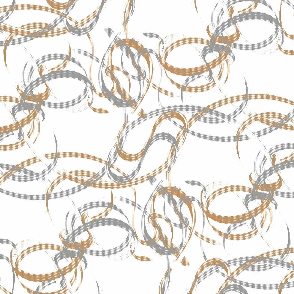 A seamless pattern with a swirl design vector