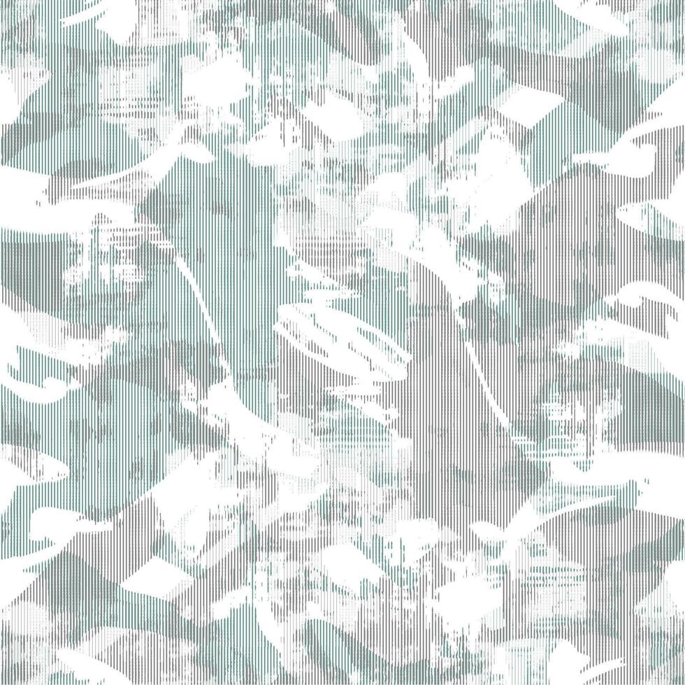 A blue and white camouflage pattern vector