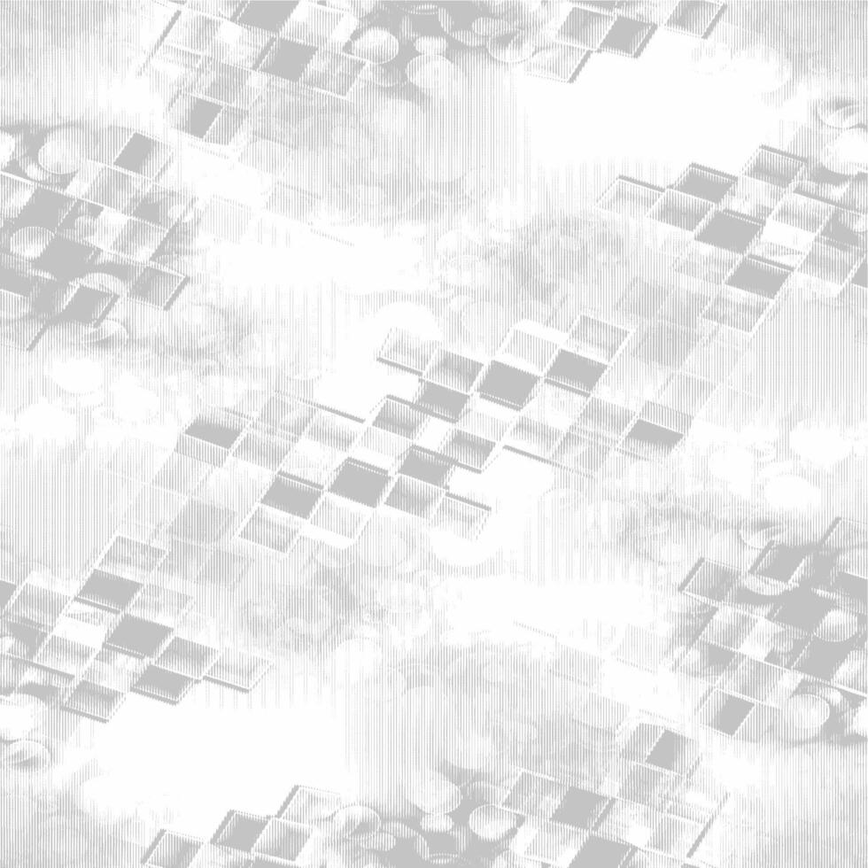 A white and gray abstract background with squares vector