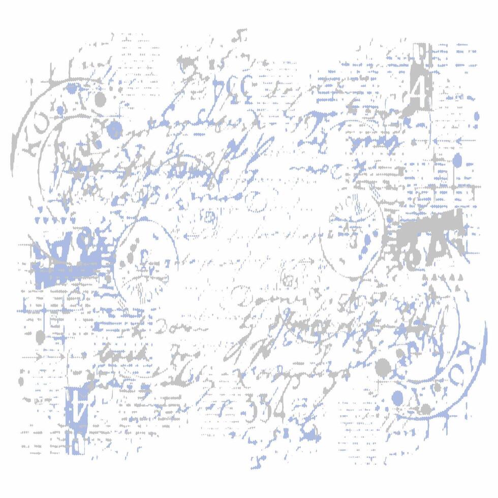 A blue and white background with a lot of writing vector