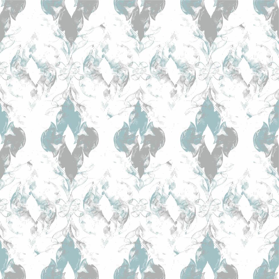 A blue and white wallpaper with a pattern vector