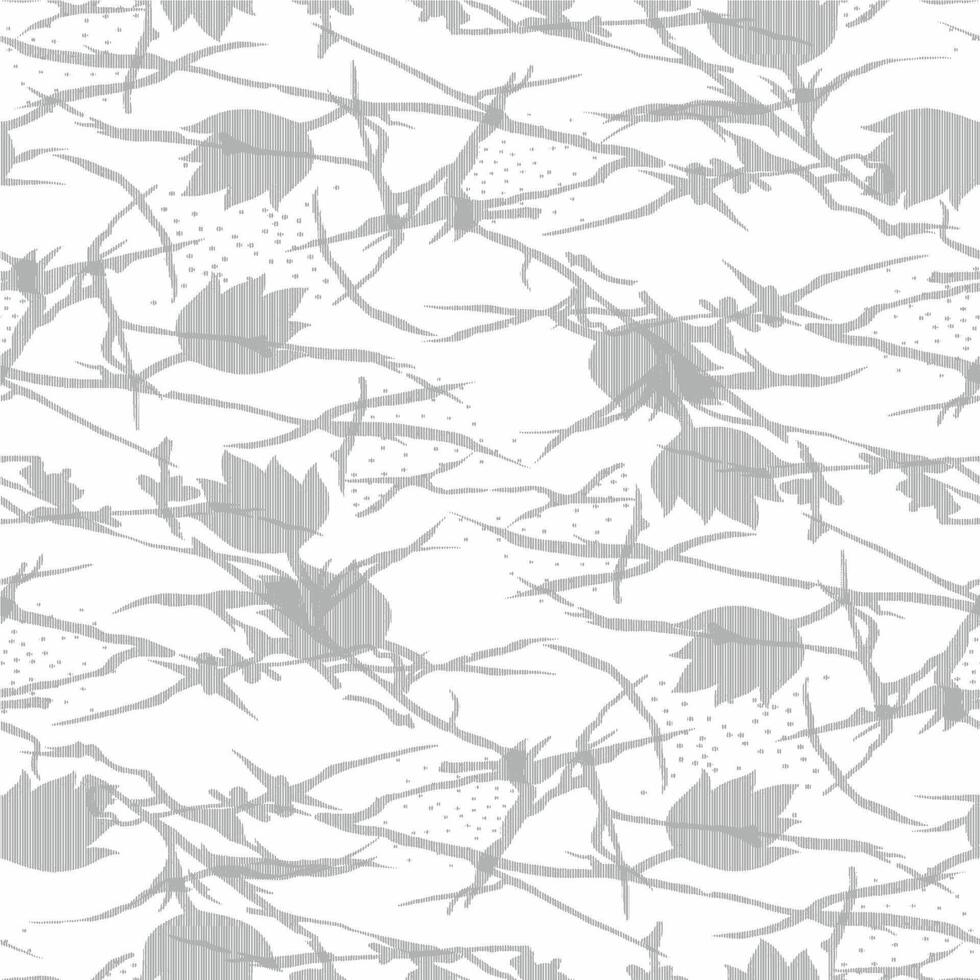 A gray and white background with a tree and flowers vector