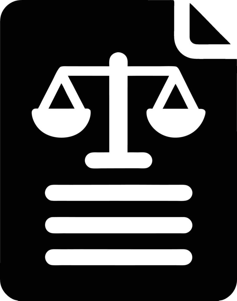 Legal Document Icon vector