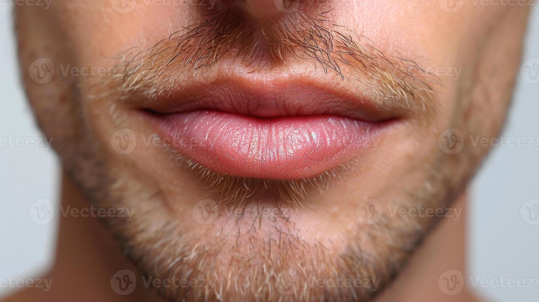 A male cosmetology professional applies a specialized treatment for skincare, emphasizing facial grooming and care techniques. The focus is on achieving a smooth and healthy appearance. photo