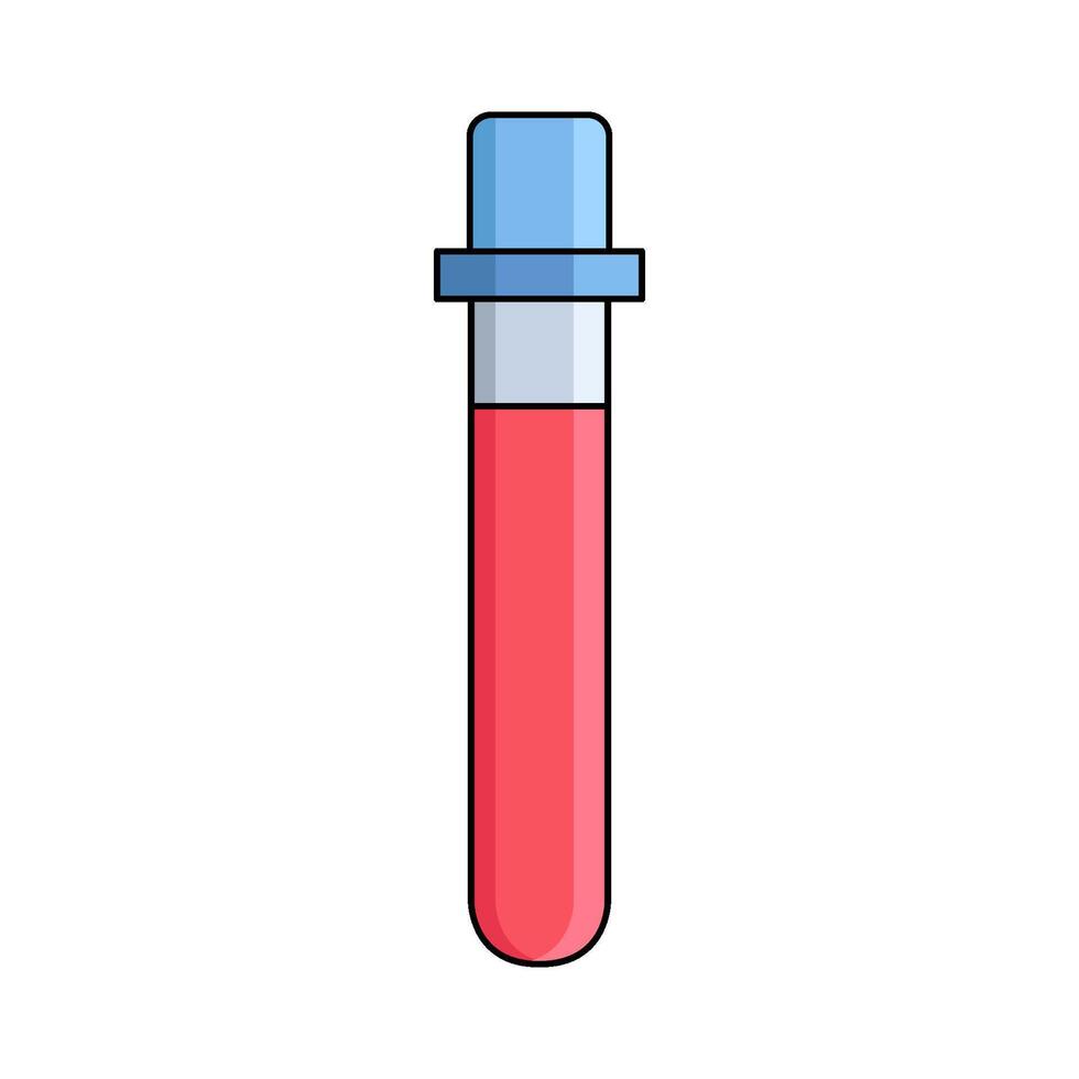 illustration of Blood Test vector