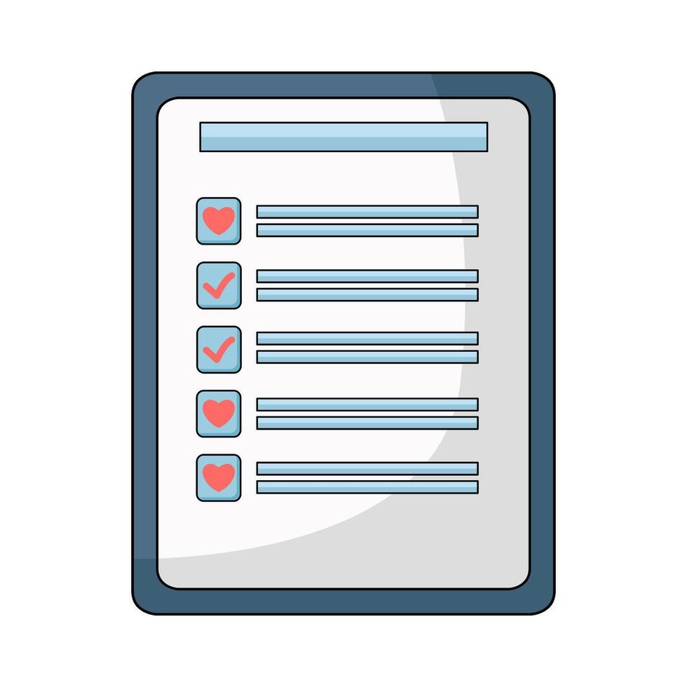 illustration of Lab Report 57384299 Vector Art at Vecteezy