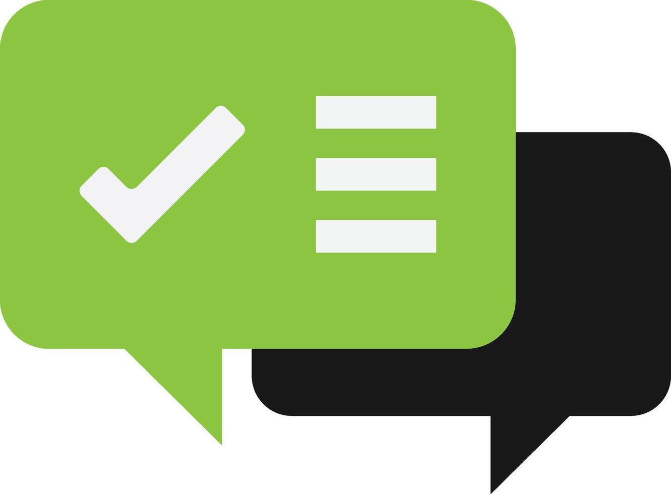 Good Rejected Feedback Review vector