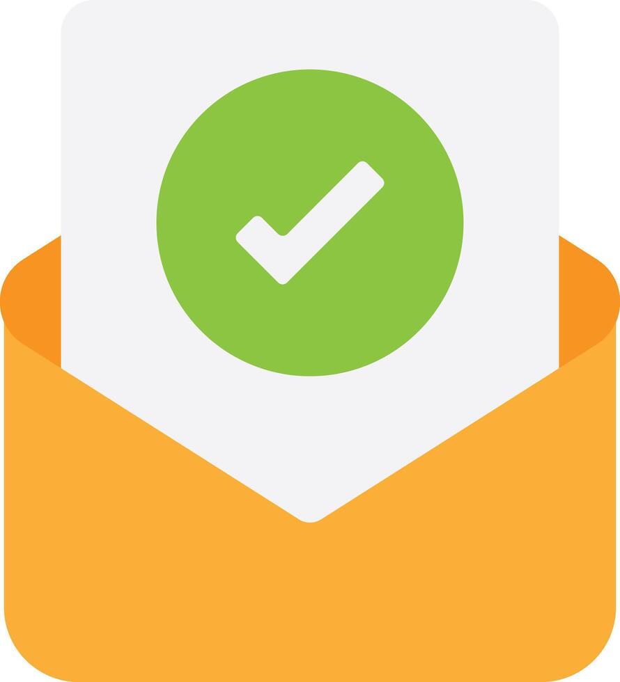 Letter Accepted Message Mail vector