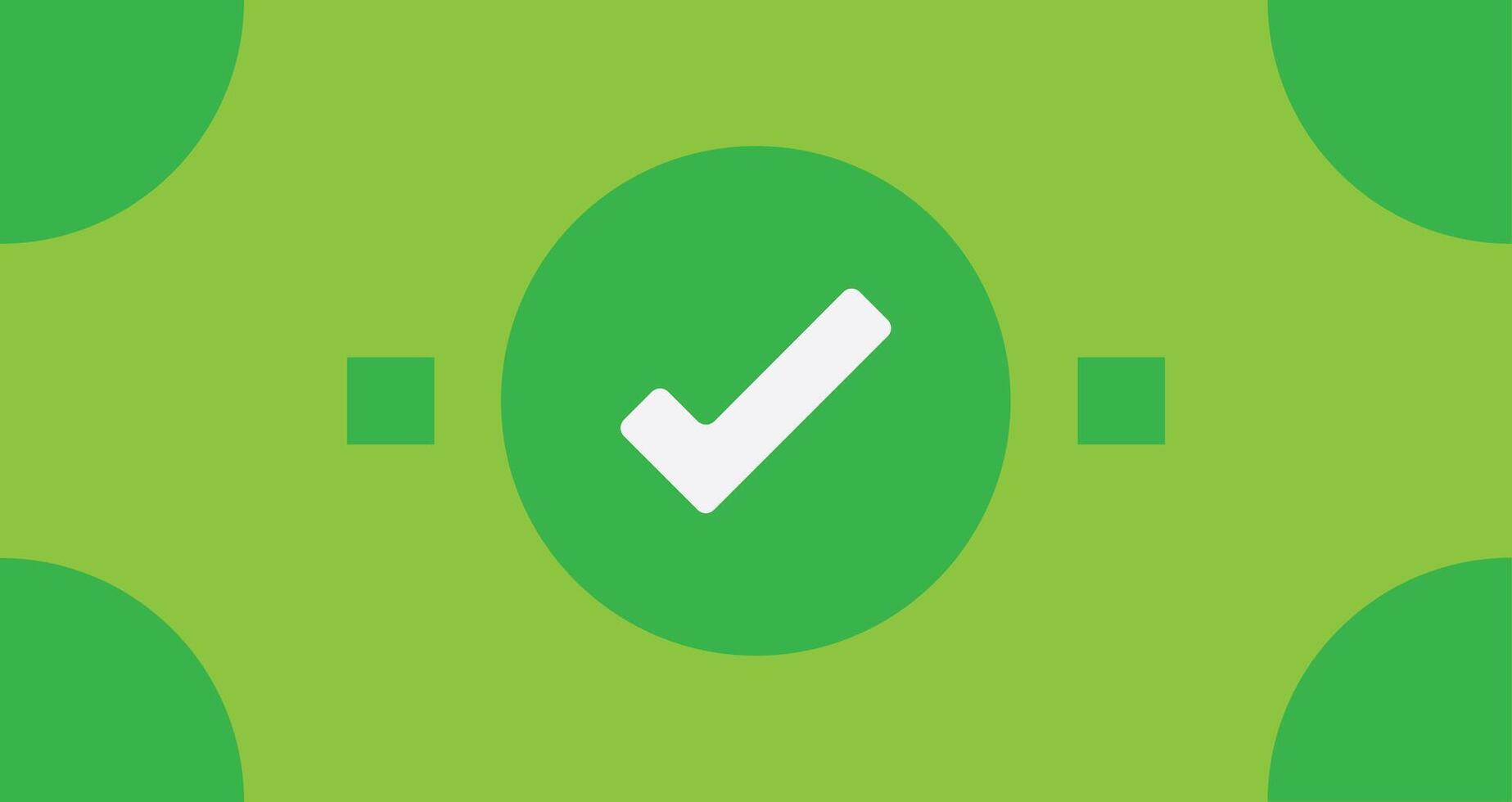 Approved Accepted Money Done vector
