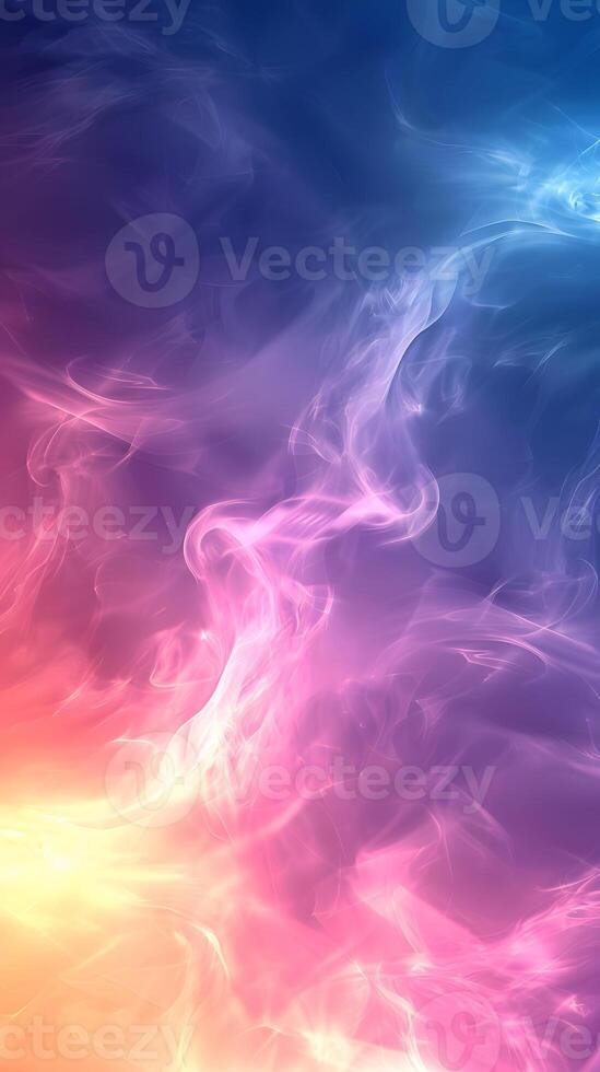 Colorful Abstract Background with Smooth Gradient Smoke Effect photo
