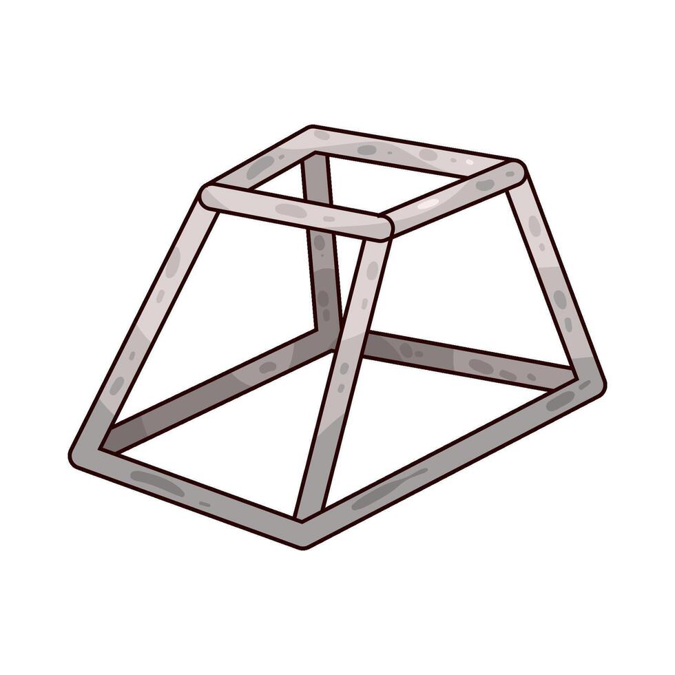 Roll Cage illustration vector