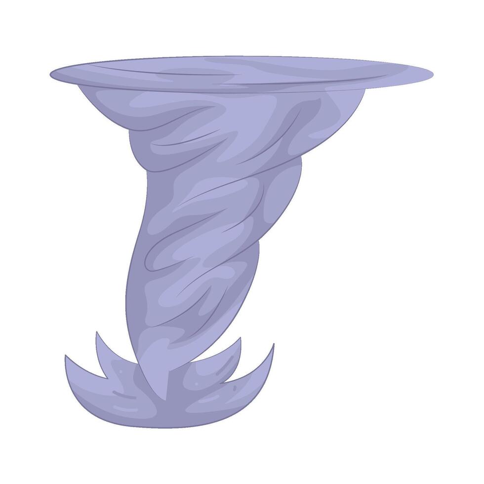 Illustration of Tornado Simulation vector